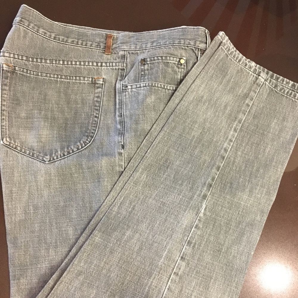 Men’s ZEGNA SPORT gray wash jeans
